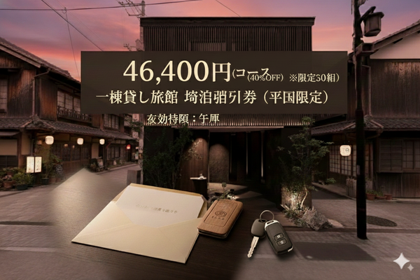 【20%off】宿泊割引券（平日限定）※限定50組 (コピー)